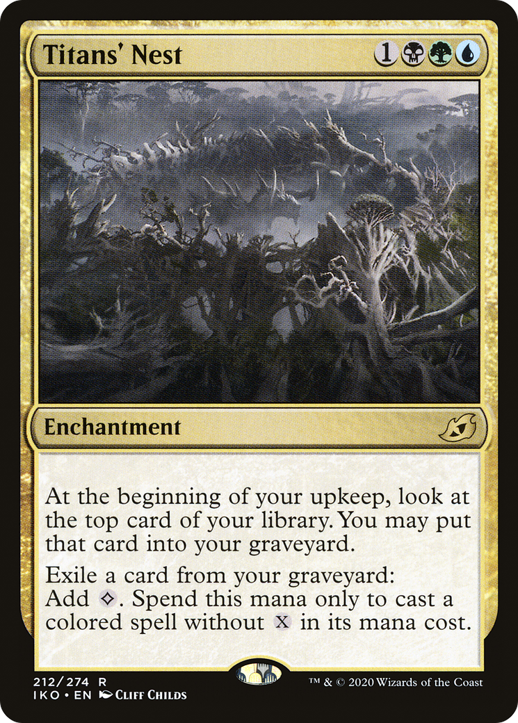 Titans' Nest (IKO-212) [Ikoria: Lair of Behemoths] MTG Single Wizards of the Coast
