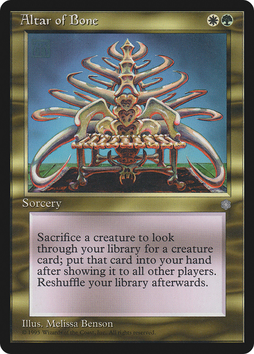 Altar of Bone (ICE-359) [Ice Age] MTG Single Wizards of the Coast
