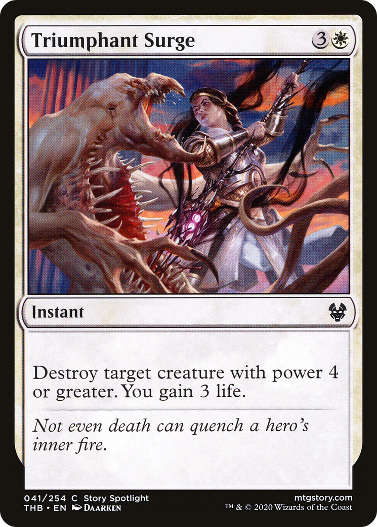Triumphant Surge (THB-041) [Theros Beyond Death] MTG Single Wizards of the Coast