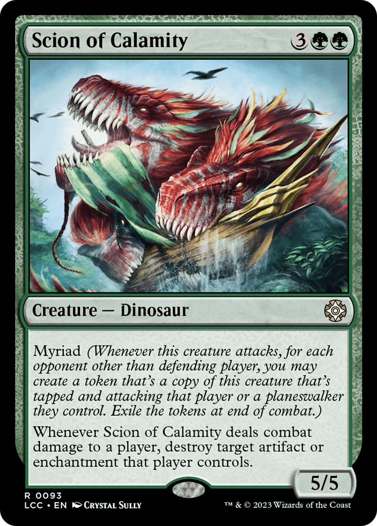 Scion of Calamity (LCC-093) [The Lost Caverns of Ixalan Commander] MTG Single Wizards of the Coast