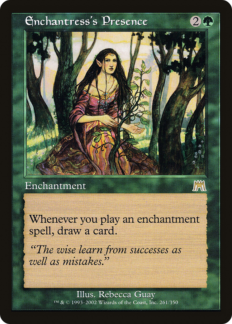 Enchantress's Presence (ONS-261) [Onslaught] MTG Single Wizards of the Coast
