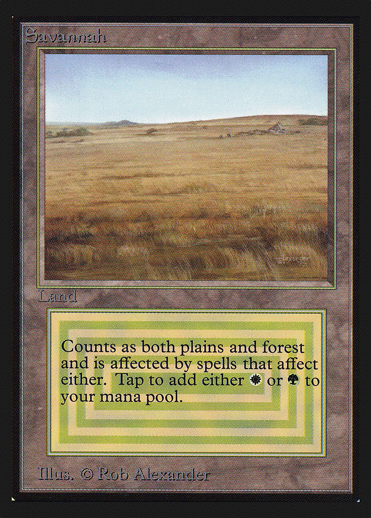 Savannah (IED-281) [Intl. Collectors' Edition] MTG Single Wizards of the Coast