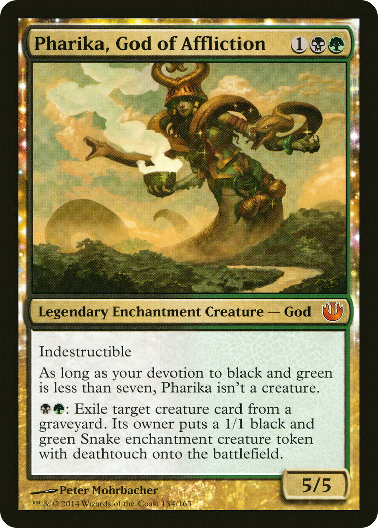 Pharika, God of Affliction (JOU-154) [Journey into Nyx] MTG Single Wizards of the Coast