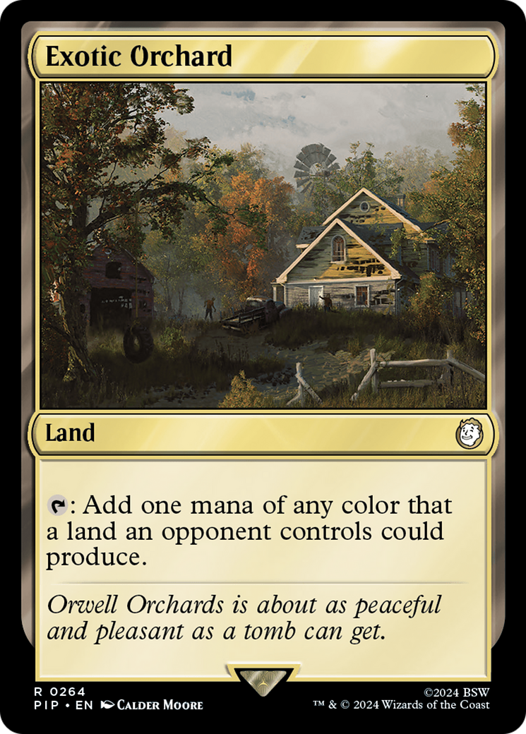 Exotic Orchard (PIP-264) [Fallout] MTG Single Wizards of the Coast