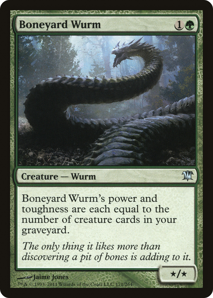 Boneyard Wurm (ISD-171) [Innistrad] MTG Single Wizards of the Coast