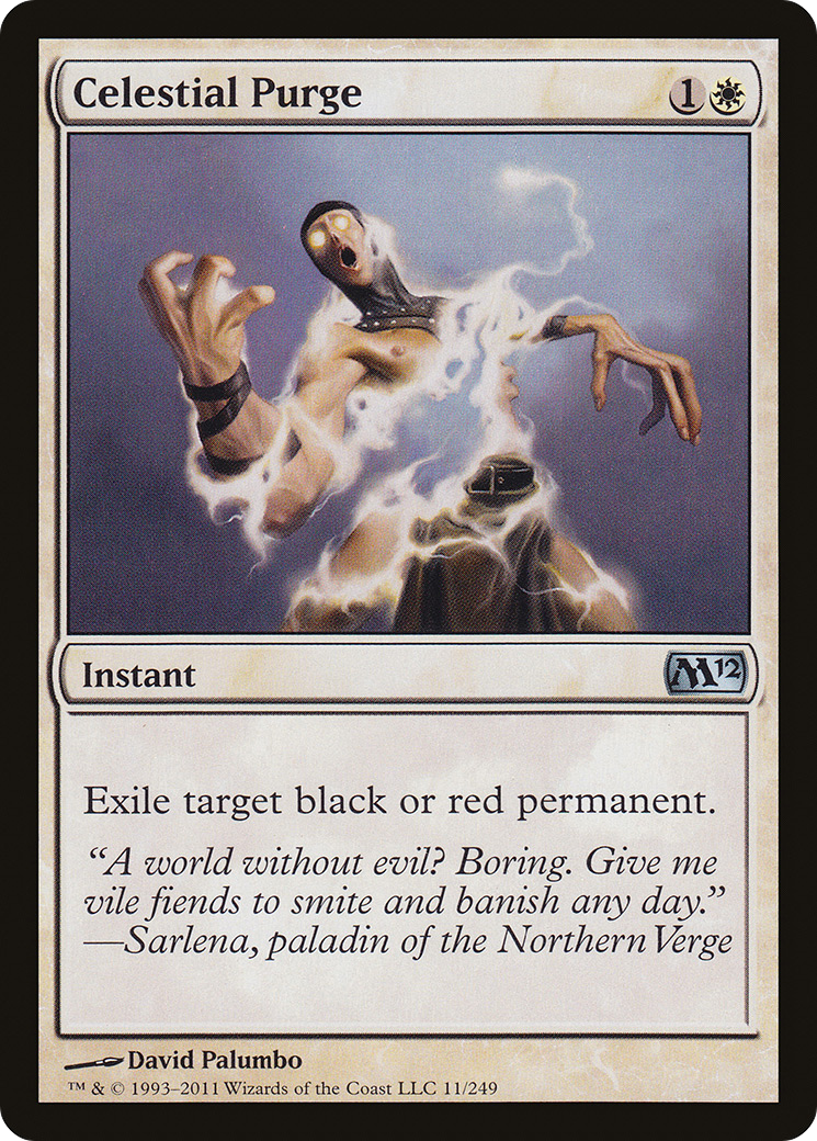 Celestial Purge (M12-011) [Magic 2012] MTG Single Wizards of the Coast