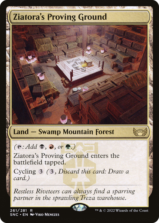 Ziatora's Proving Ground (SNC-261) [Streets of New Capenna] MTG Single Wizards of the Coast