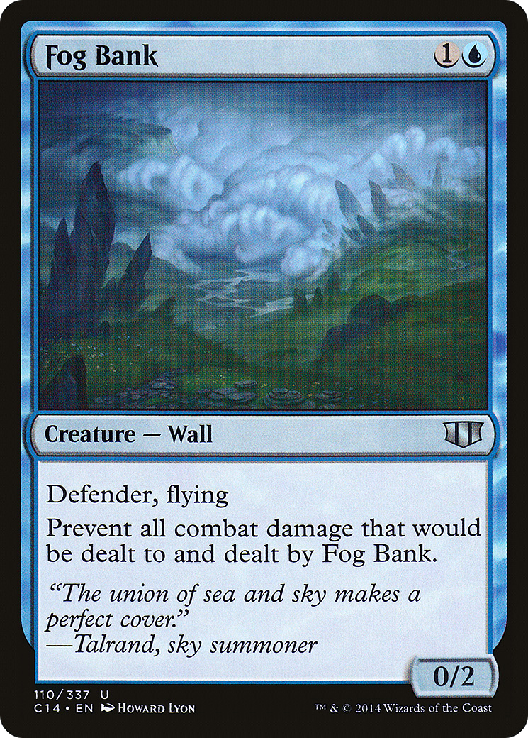 Fog Bank (C14-110) [Commander 2014] MTG Single Wizards of the Coast