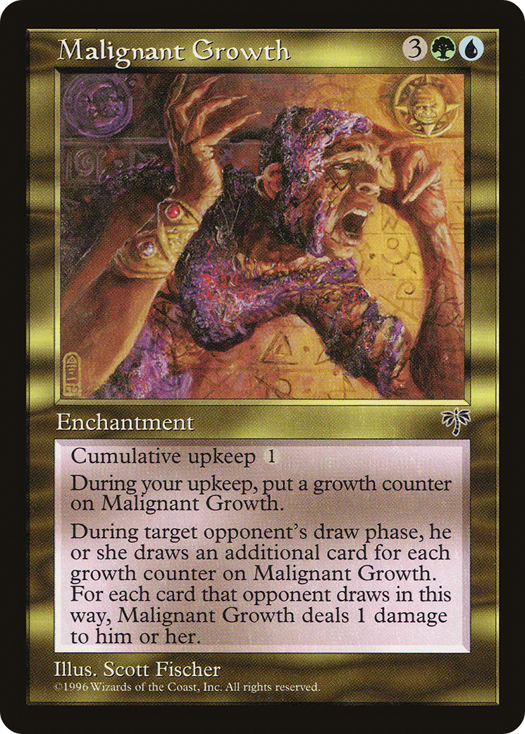 Malignant Growth (MIR-272) [Mirage] MTG Single Wizards of the Coast