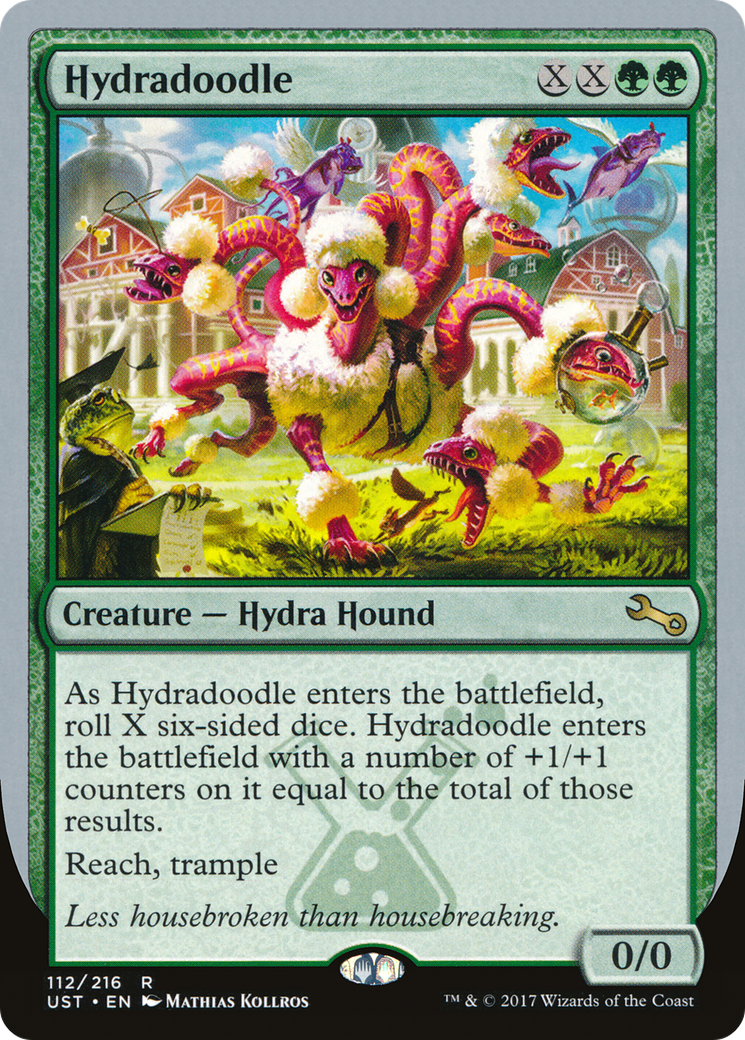 Hydradoodle (UST-112) [Unstable] Foil MTG Single Wizards of the Coast