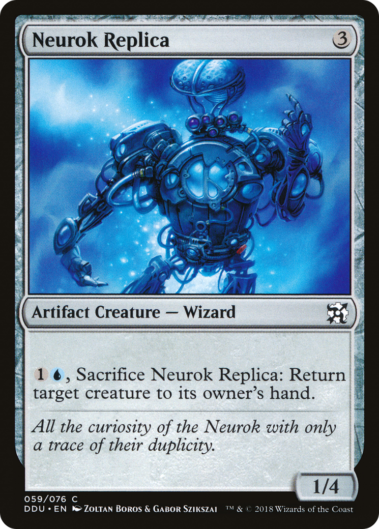Neurok Replica (DDU-059) [Misc] Duel Decks: Elves vs. Inventors MTG Single Wizards of the Coast