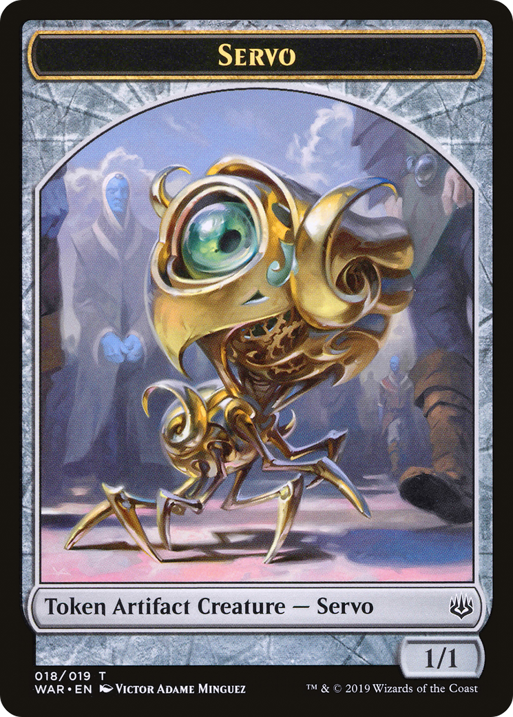 Servo Token (WAR-018) [Tokens] War of the Spark Tokens MTG Single Wizards of the Coast