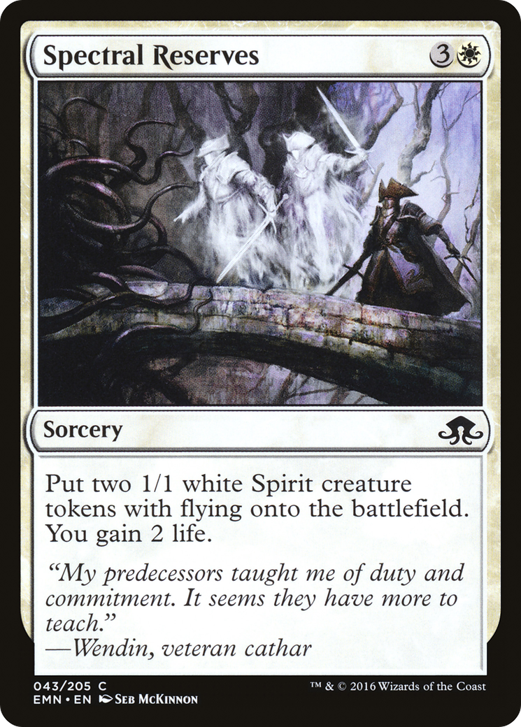Spectral Reserves (EMN-043) [Eldritch Moon] MTG Single Wizards of the Coast