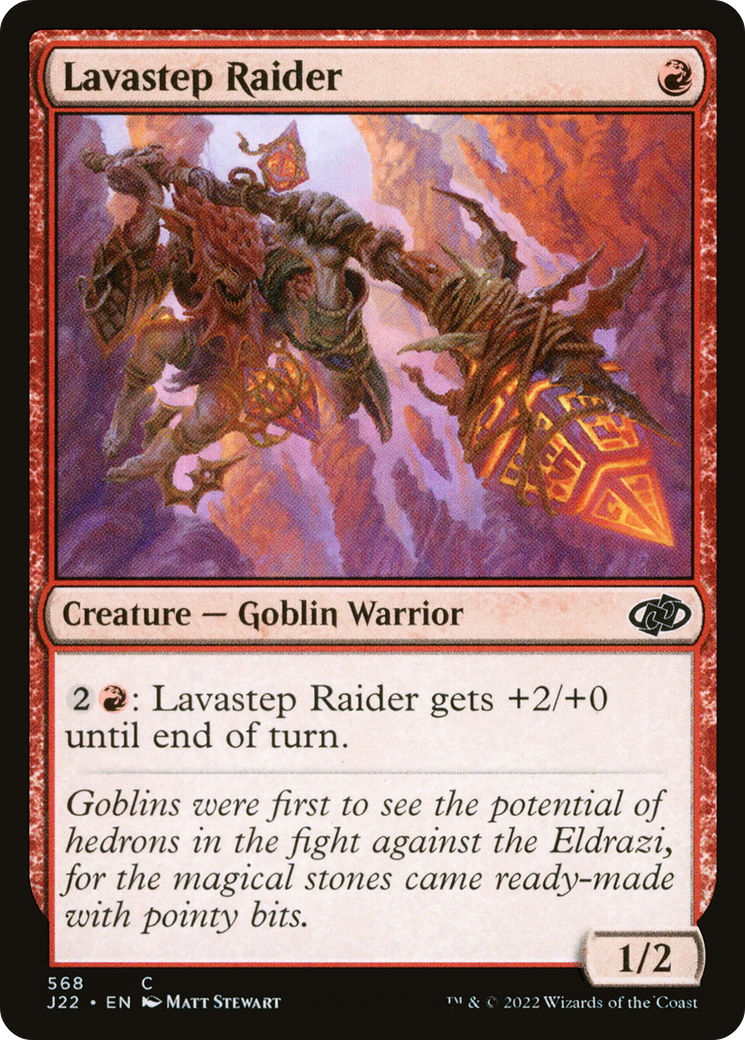 Lavastep Raider (J22-568) [Jumpstart 2022] MTG Single Wizards of the Coast