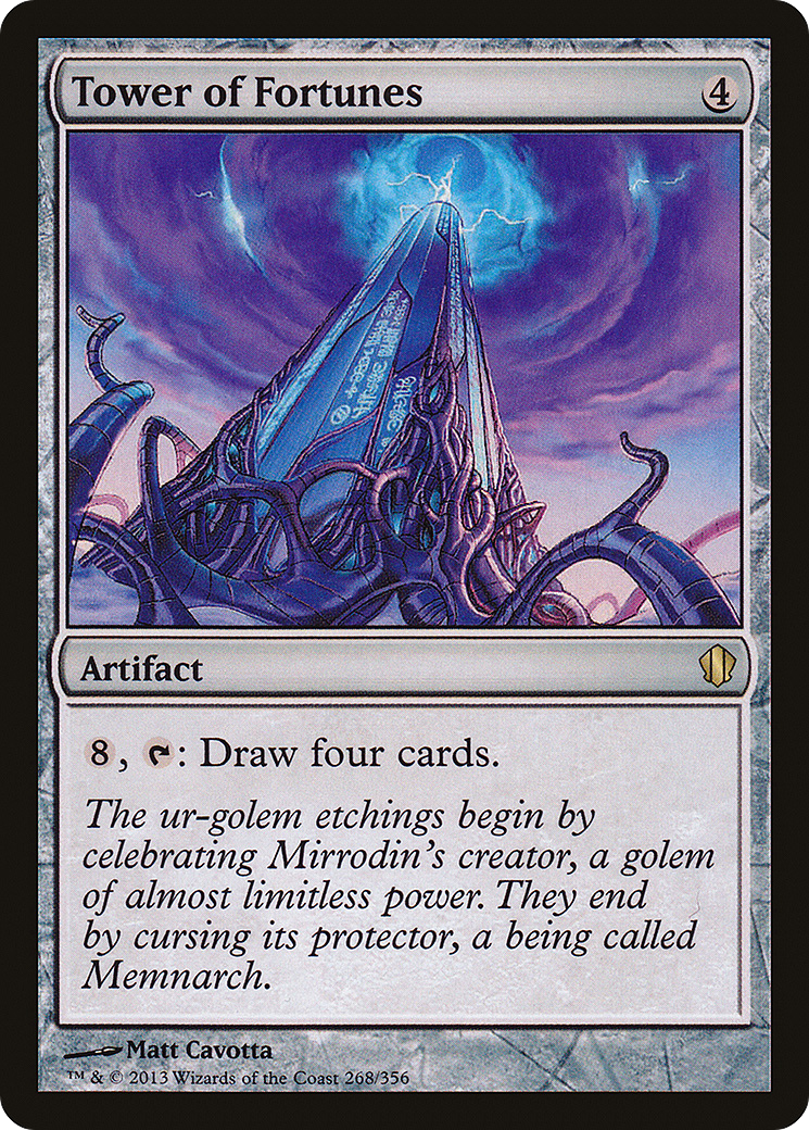 Tower of Fortunes (C13-268) [Commander 2013] MTG Single Wizards of the Coast