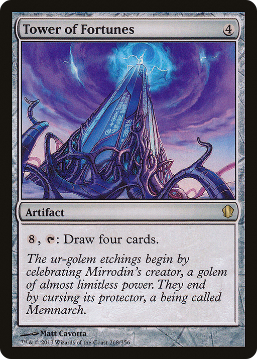 Tower of Fortunes (C13-268) [Commander 2013] MTG Single Wizards of the Coast