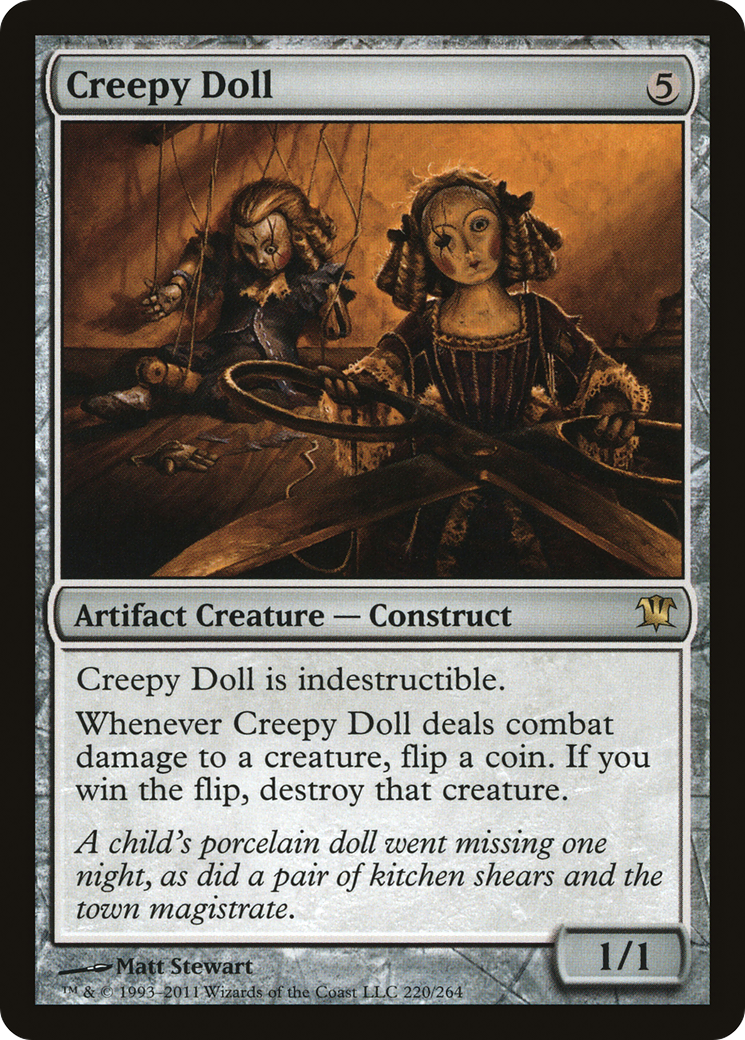 Creepy Doll (ISD-220) [Innistrad] MTG Single Wizards of the Coast