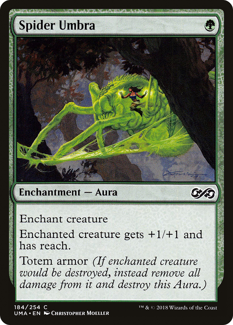 Spider Umbra (UMA-184) [Ultimate Masters] MTG Single Wizards of the Coast
