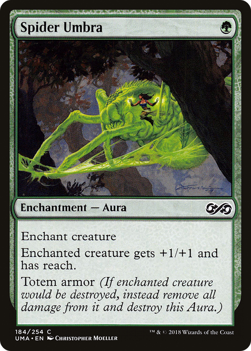 Spider Umbra (UMA-184) [Ultimate Masters] Foil MTG Single Wizards of the Coast