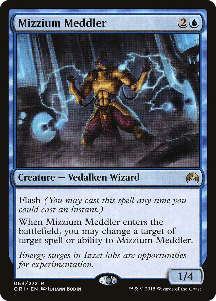 Mizzium Meddler (ORI-064) [Magic Origins] Foil MTG Single Wizards of the Coast