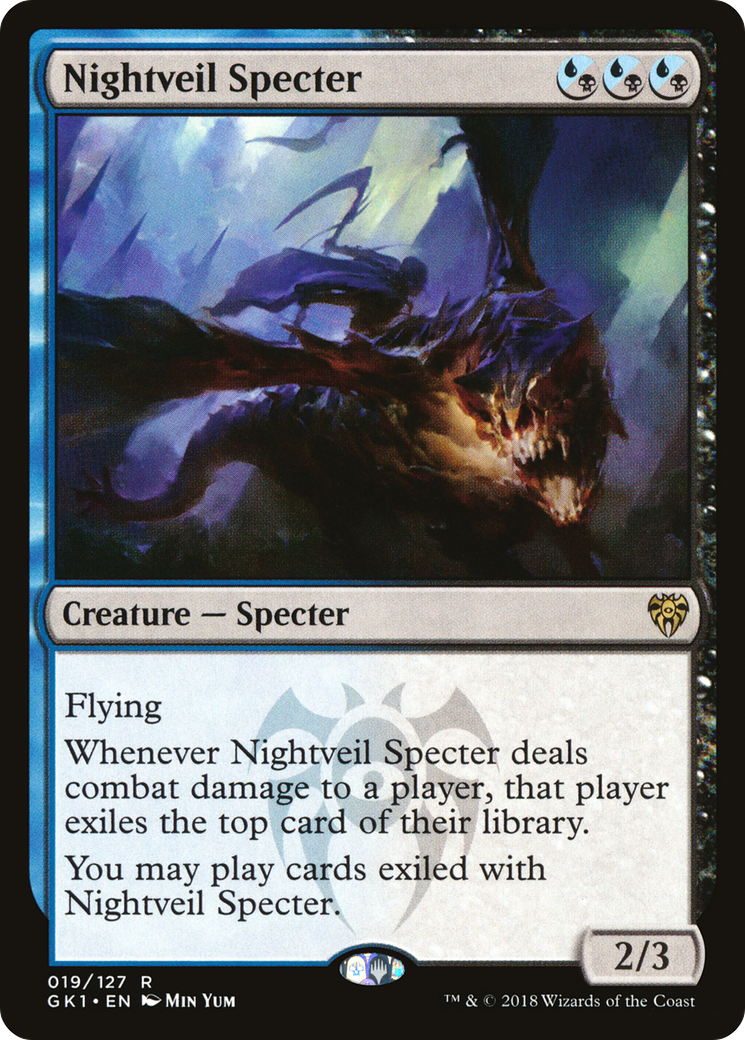 Nightveil Specter (GR1-019) [Misc] GRN Guild Kit MTG Single Wizards of the Coast