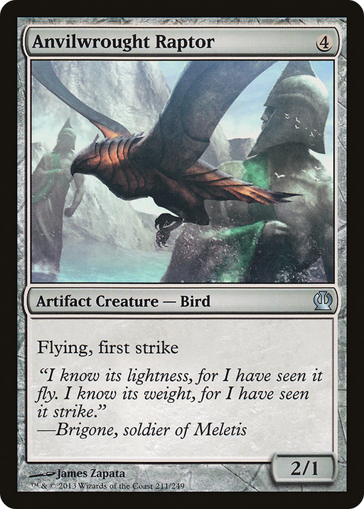 Anvilwrought Raptor (THS-211) [Theros] Foil MTG Single Wizards of the Coast