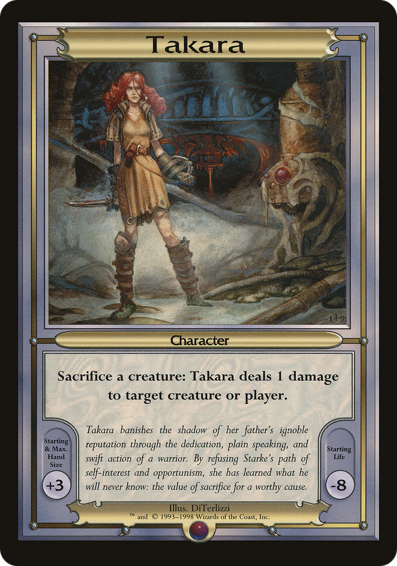 Takara (VNG-308) [Oversized] Vanguard Series MTG Single Wizards of the Coast