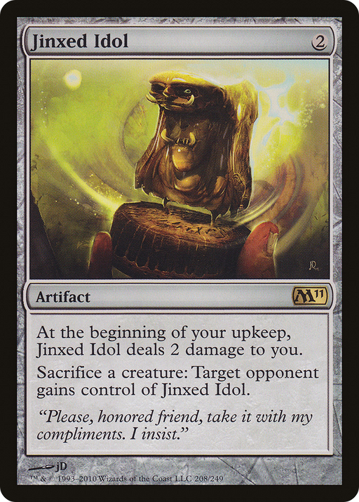 Jinxed Idol (M11-208) [Magic 2011] MTG Single Wizards of the Coast