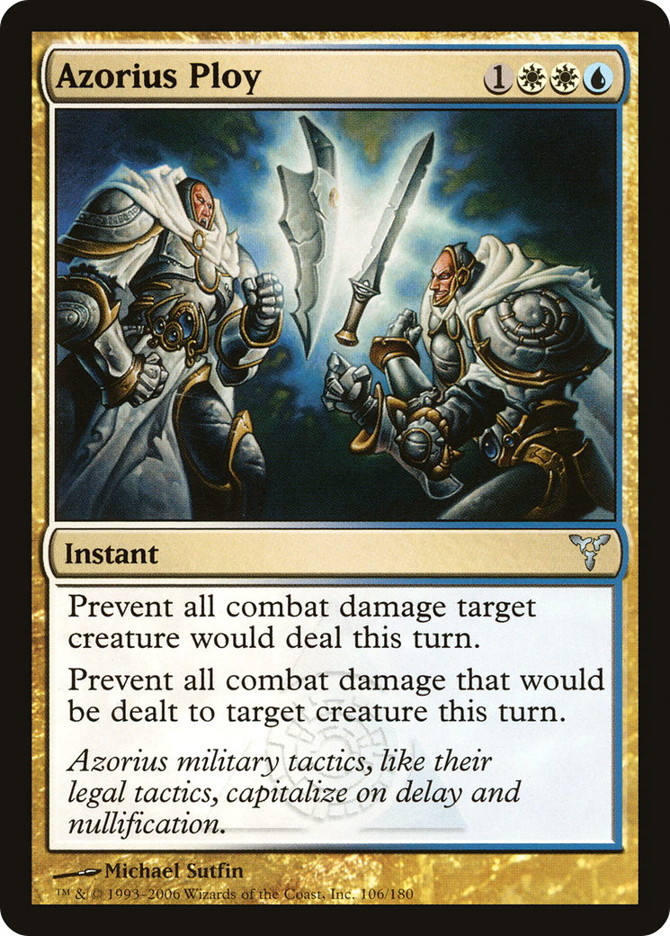 Azorius Ploy (DIS-106) [Dissension] Foil MTG Single Wizards of the Coast