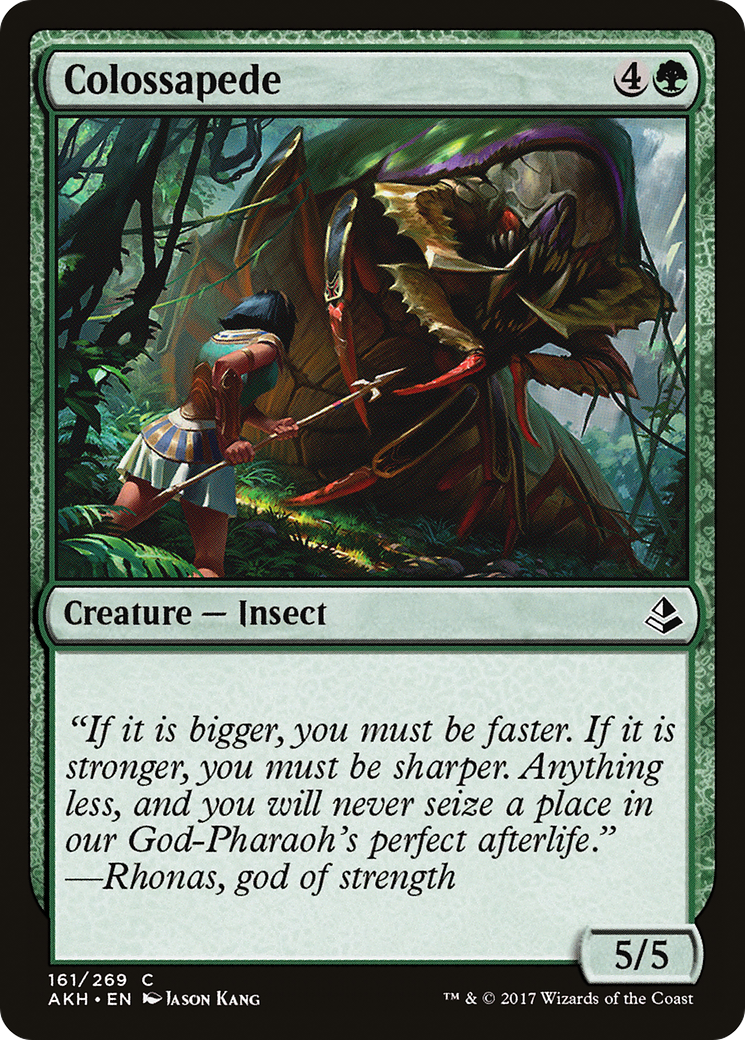 Colossapede (AKH-161) [Amonkhet] Foil MTG Single Wizards of the Coast