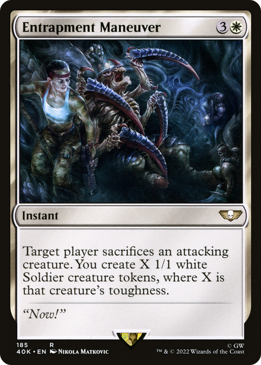 Entrapment Maneuver (40K-185) [Warhammer 40,000 Commander] MTG Single Wizards of the Coast