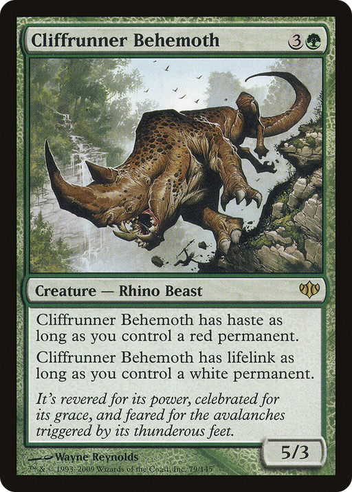 Cliffrunner Behemoth (CON-079) [Conflux] MTG Single Wizards of the Coast