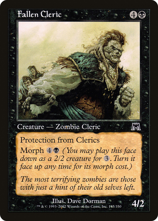 Fallen Cleric (ONS-145) [Onslaught] MTG Single Wizards of the Coast