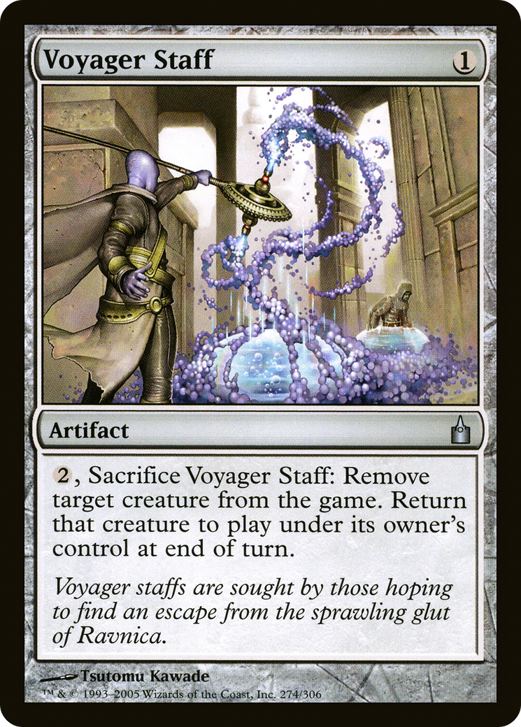 Voyager Staff (RAV-274) [Ravnica: City of Guilds] MTG Single Wizards of the Coast
