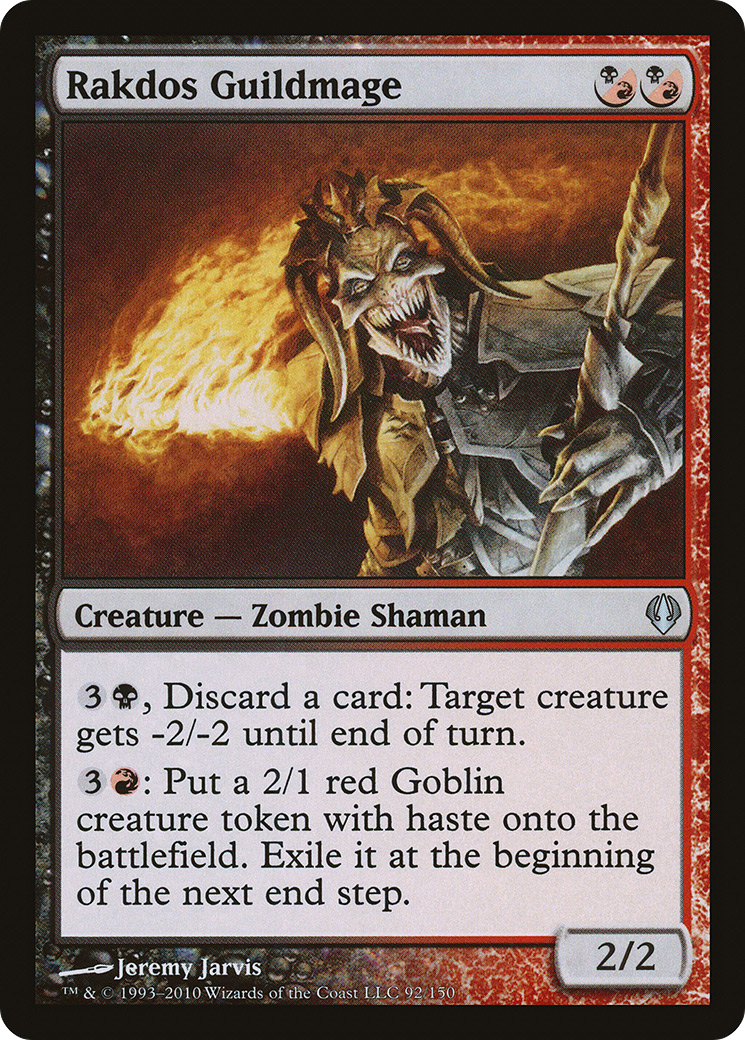 Rakdos Guildmage (ARC-092) [Misc] Archenemy MTG Single Wizards of the Coast