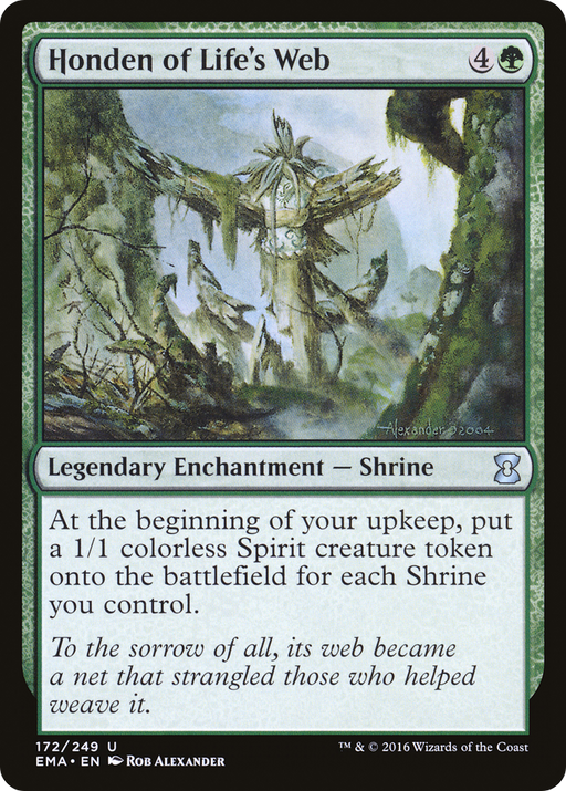 Honden of Life's Web (EMA-172) [Eternal Masters] MTG Single Wizards of the Coast