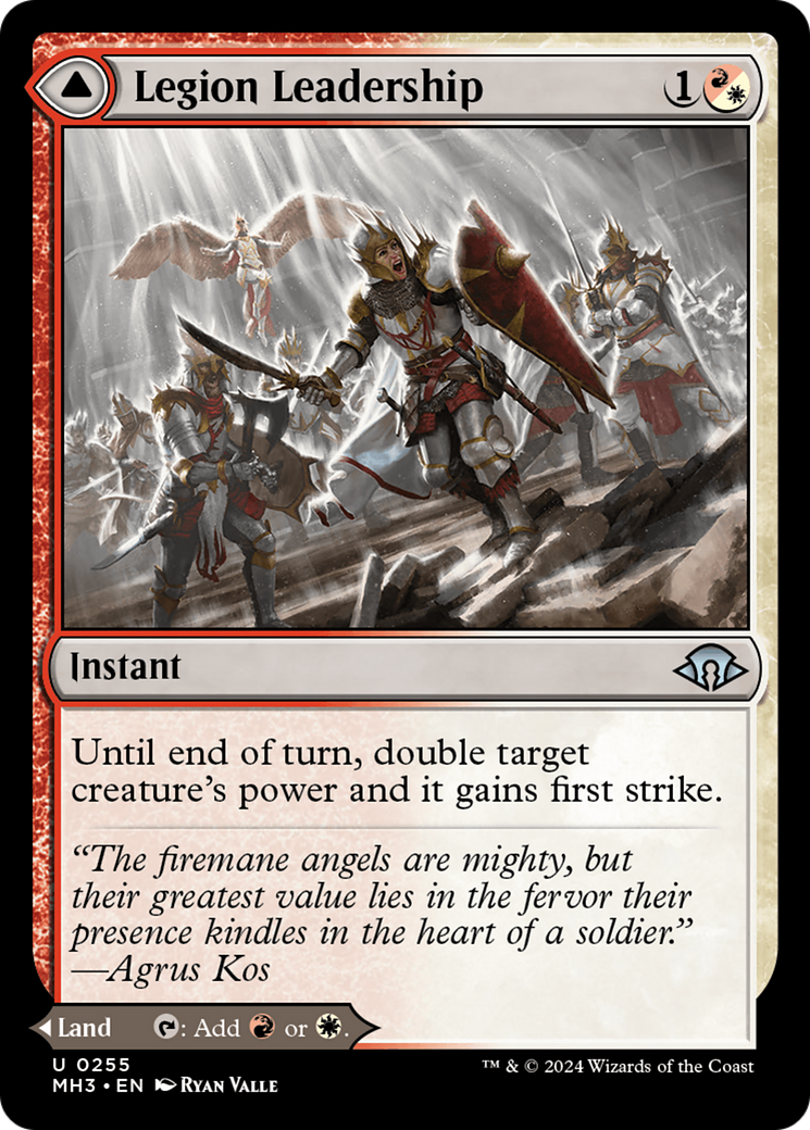 Legion Leadership (MH3-255) [Modern Horizons 3] MTG Single Modern Horizons 3