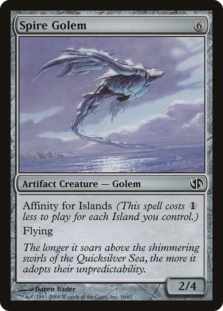 Spire Golem (DD2-016) [Misc] Duel Decks: Jace vs. Chandra MTG Single Wizards of the Coast