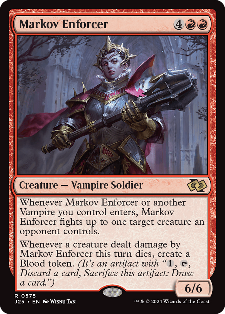 Markov Enforcer (J25-575) [Foundations Jumpstart] MTG Single Wizards of the Coast