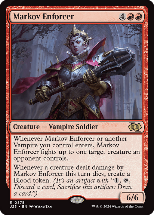 Markov Enforcer (J25-575) [Foundations Jumpstart] MTG Single Wizards of the Coast