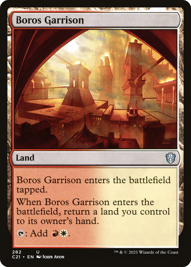 Boros Garrison (C21-282) [Commander 2021] MTG Single Wizards of the Coast