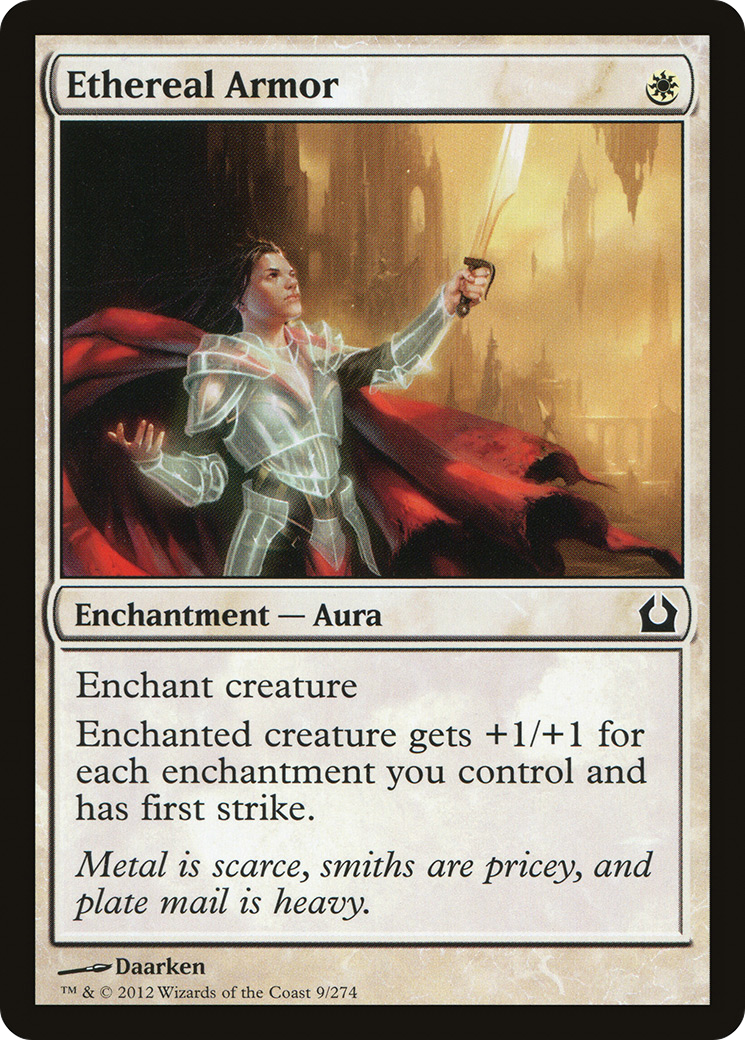 Ethereal Armor (RTR-009) [Return to Ravnica] Foil MTG Single Wizards of the Coast