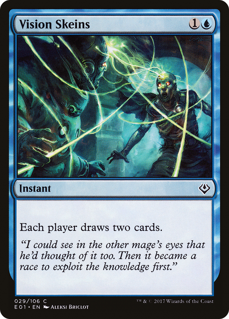 Vision Skeins (AC2-029) [Misc] Archenemy: Nicol Bolas MTG Single Wizards of the Coast