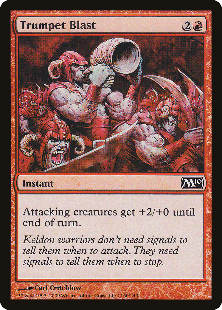 Trumpet Blast (M10-160) [Magic 2010] MTG Single Wizards of the Coast
