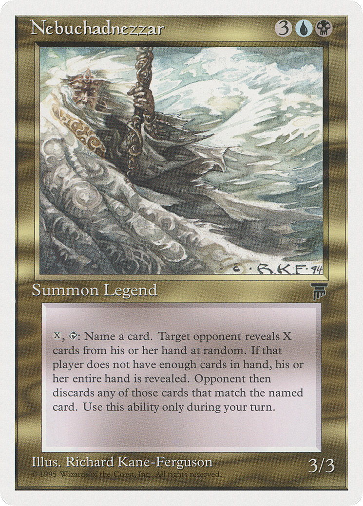 Nebuchadnezzar (CHR-080) [Chronicles] MTG Single Wizards of the Coast
