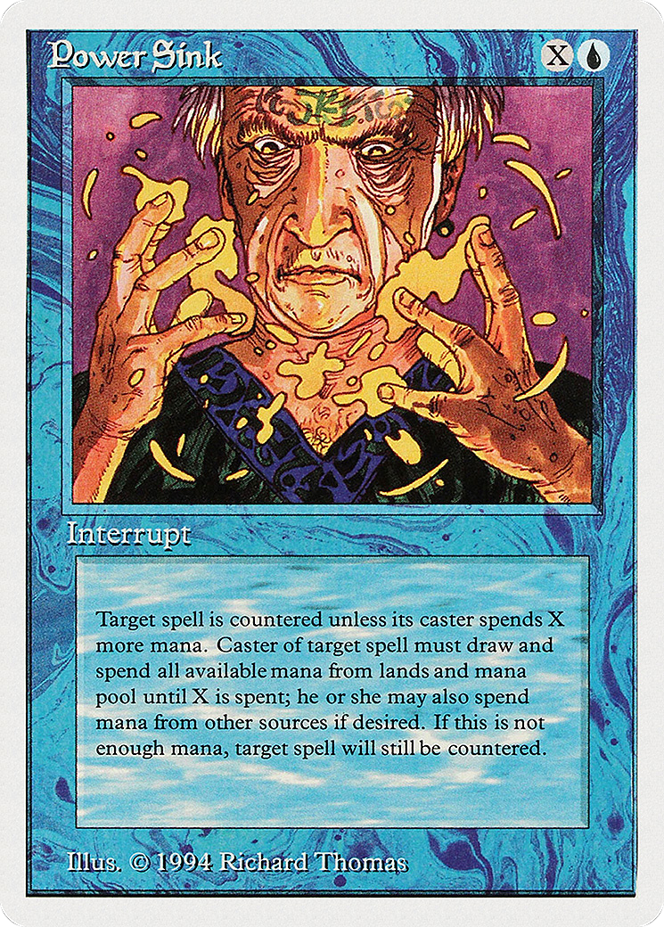 Power Sink (SUM-074) [Misc] Summer Magic / Edgar MTG Single Wizards of the Coast