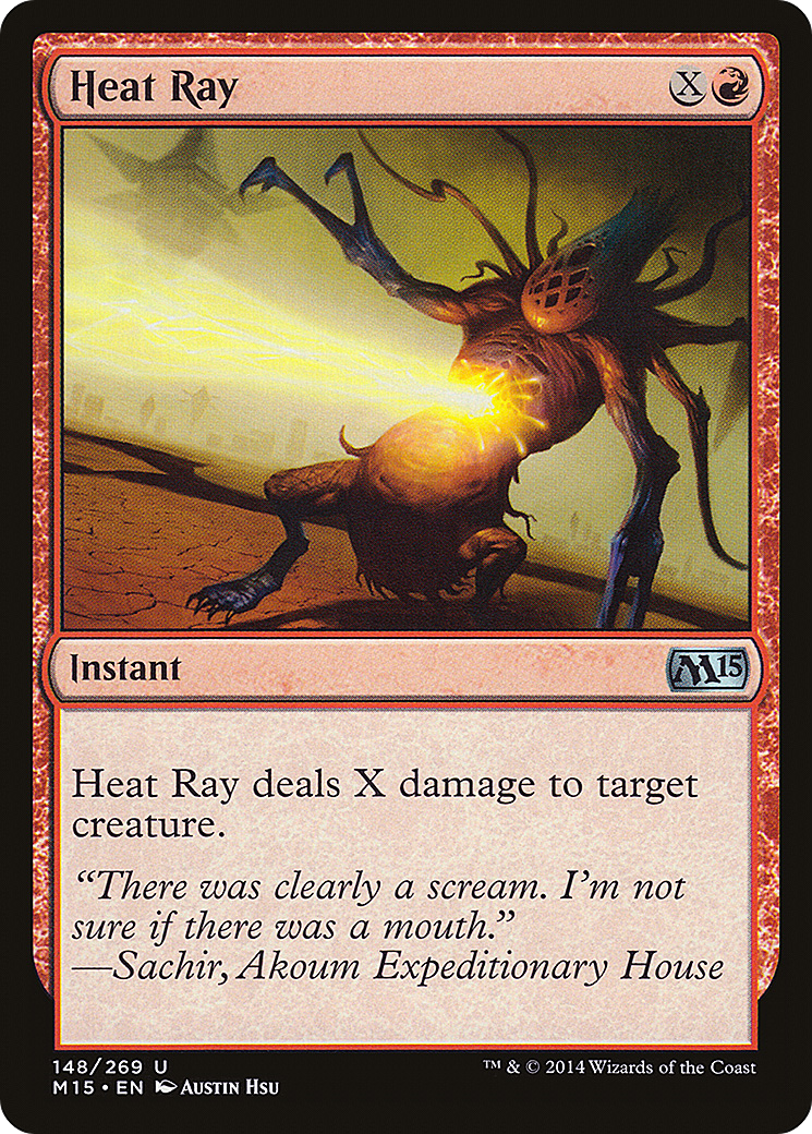 Heat Ray (M15-148) [Magic 2015] Foil MTG Single Wizards of the Coast
