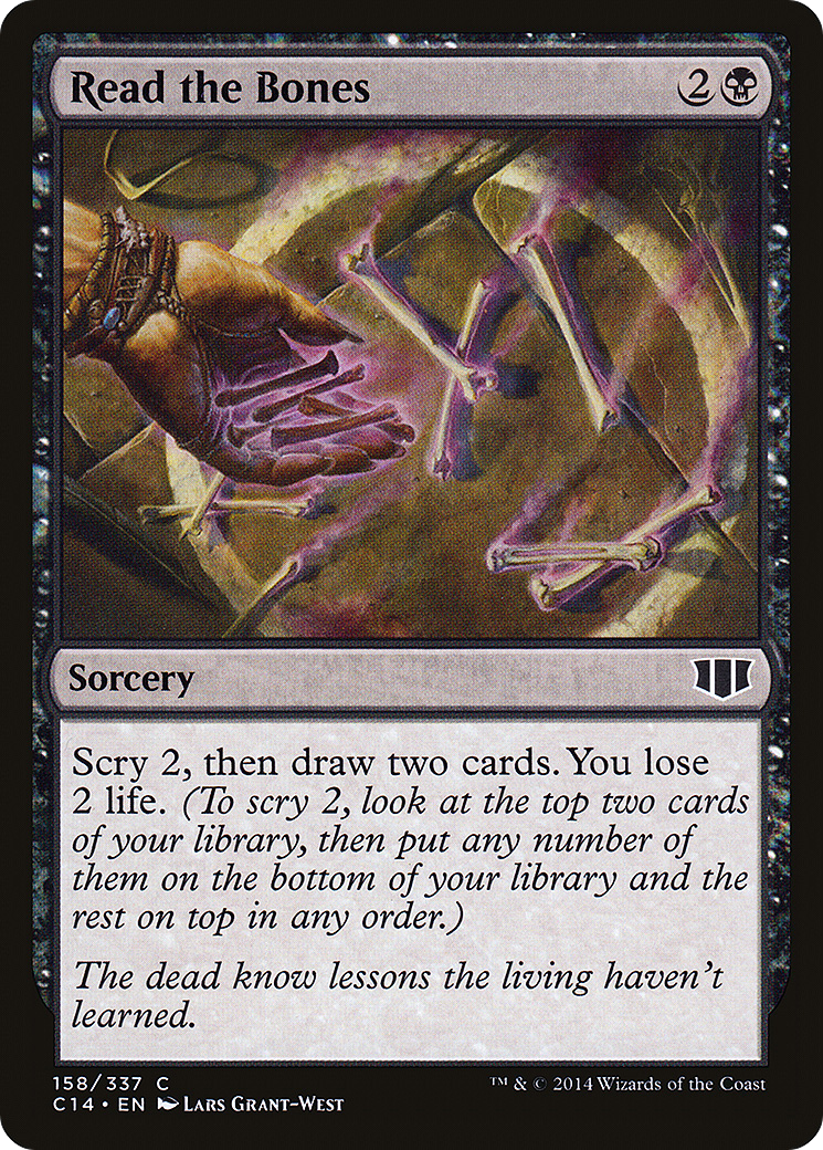 Read the Bones (C14-158) [Commander 2014] MTG Single Wizards of the Coast
