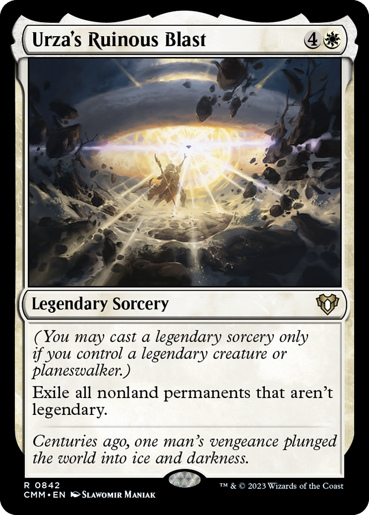 Urza's Ruinous Blast (CMM-842) [Commander Masters] MTG Single Wizards of the Coast