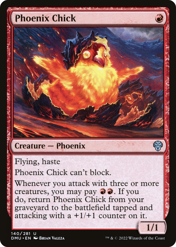 Phoenix Chick (DMU-140) [Dominaria United] MTG Single Wizards of the Coast